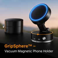 GripSphere™ – Vacuum Magnetic Phone Holder