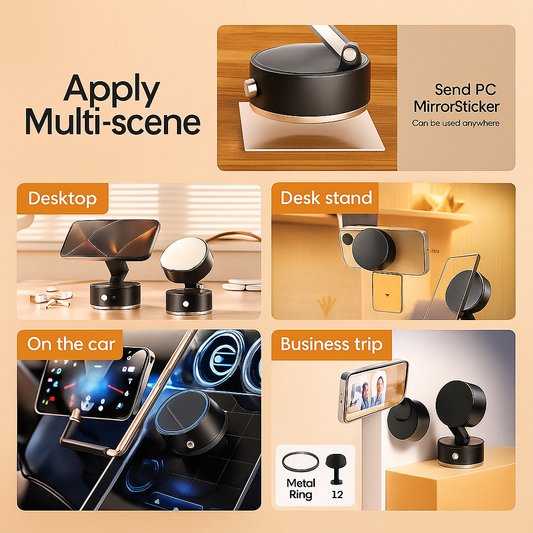 GripSphere™ – Vacuum Magnetic Phone Holder