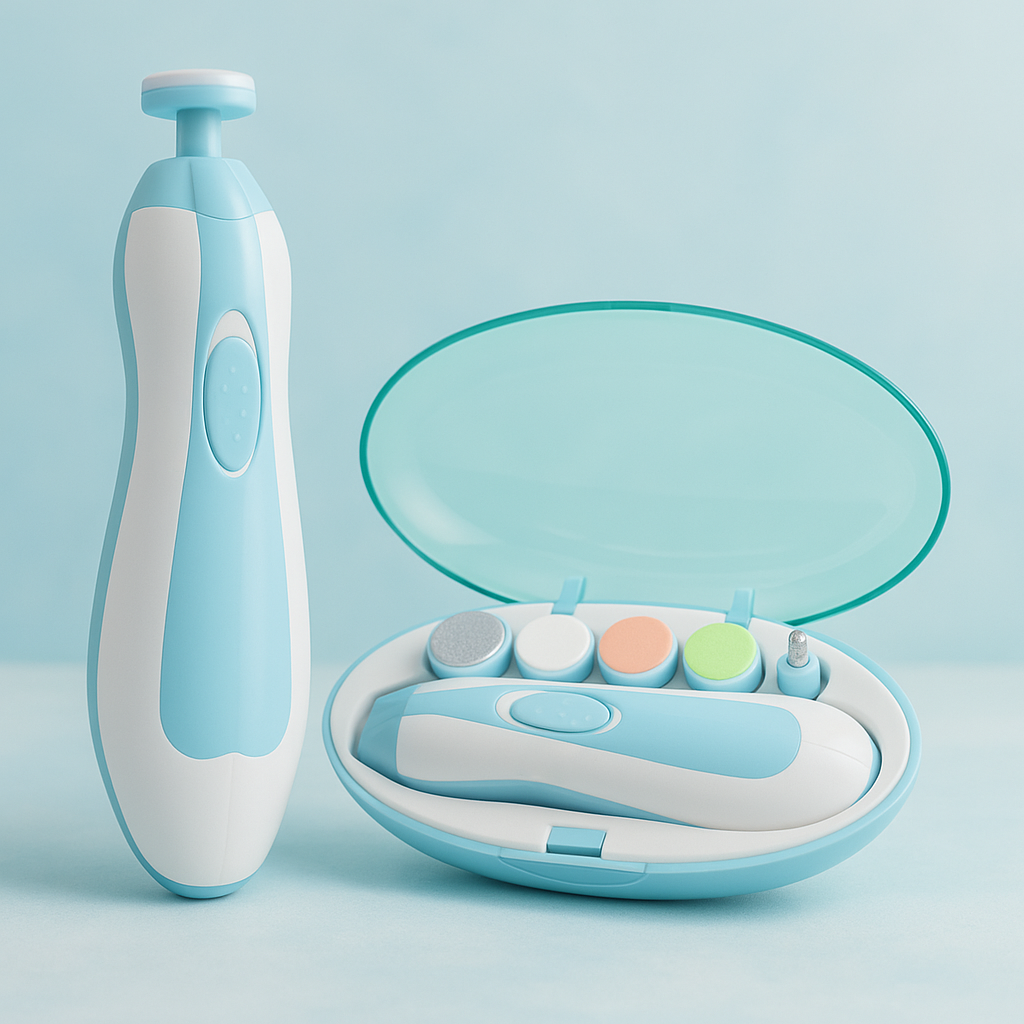 MummaCare™ — Baby Nail Trimmer with LED Light & Gentle Filing Pads