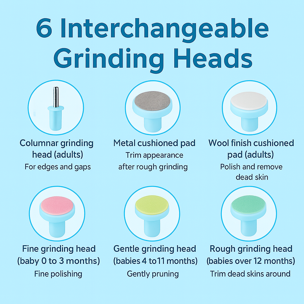 MummaCare™ — Baby Nail Trimmer with LED Light & Gentle Filing Pads