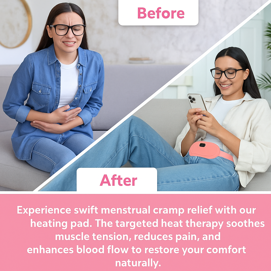 EaseHer™ Portable Menstrual Heating Pad